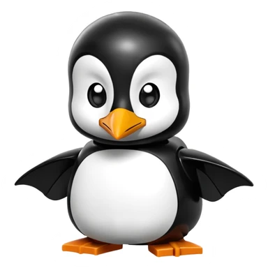 Penguin spiderman Lego  sticker