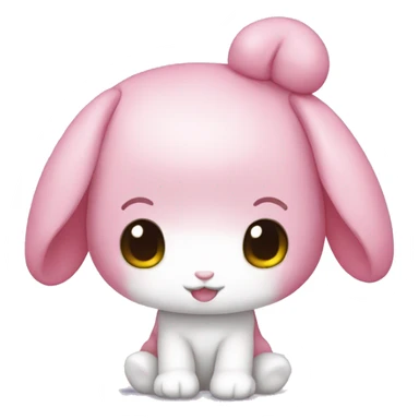 My Melody with lop-ear sticker