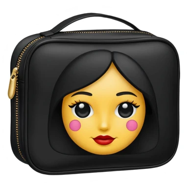 Makeup bag sticker