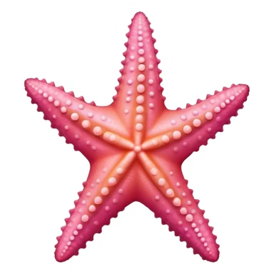 pink starfish sticker