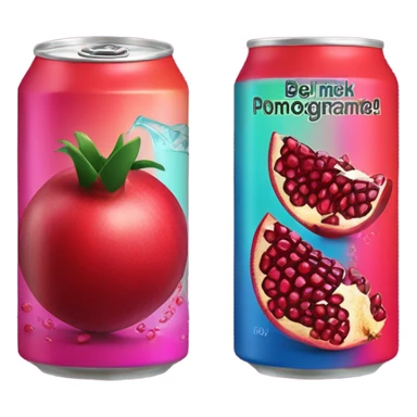 Pomegranate Piranha Energy Drink  sticker