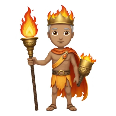 Ancient Torch Bearer sticker