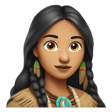 Pocahontas sticker