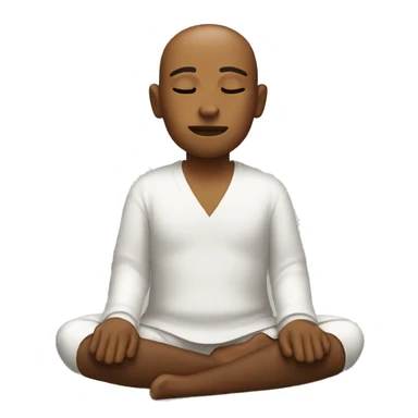 meditate  sticker