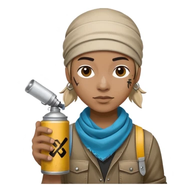 graffiti artist sticker