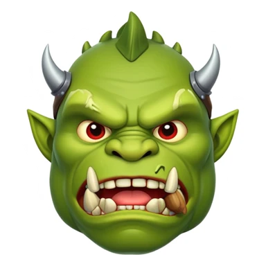 orc drool sticker