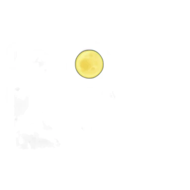 wheat field under the starry night sticker