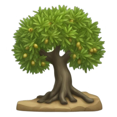 To collecg an olive tree sticker