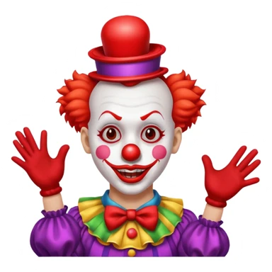 Clown twerkt sticker