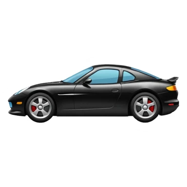 2d Car facing left facing left sticker