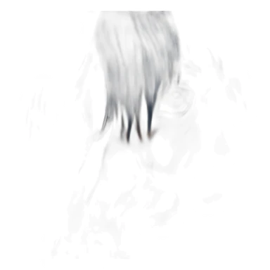 Cheval blanc et marron aux yeux bleus sticker