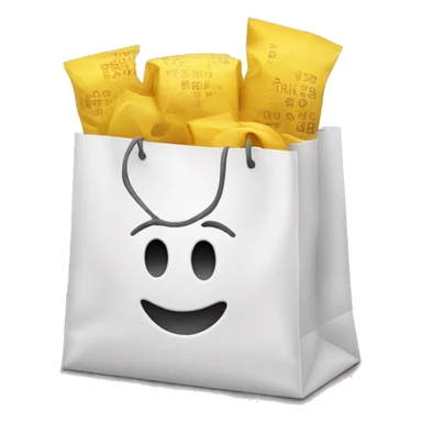 shoping bag with text eipack.ir sticker