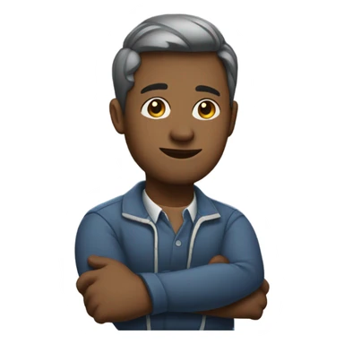 Someone saying no sticker