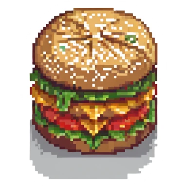 burger sticker