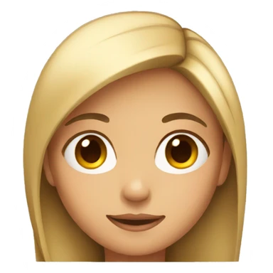 girl facing sideways sticker