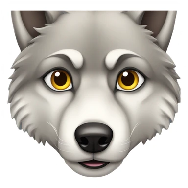 Wolf for Marketing company, Its eyes are piercing sticker