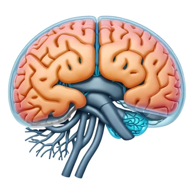 Brain imagination sticker
