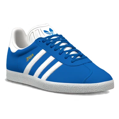 Adidas gazelle blue sticker