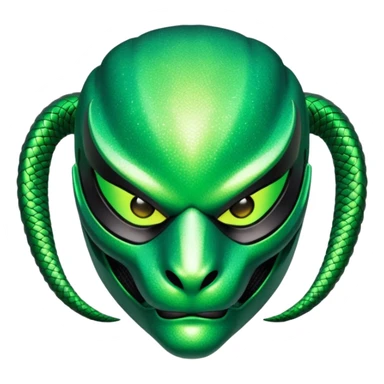 glitter green viper valorant toxic mask sticker
