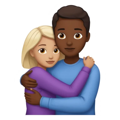 abrazar a mi papa mama sticker