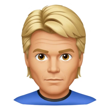 Dieter Bohlen, 80er Jahre, vokuhila sticker