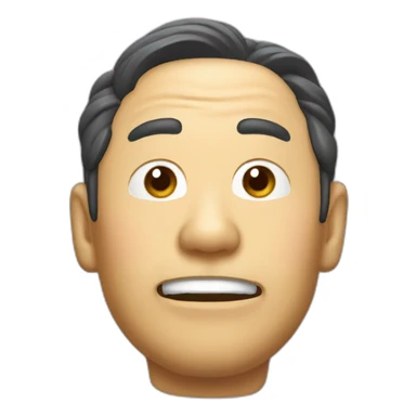 melted Mr.Tanaka sticker