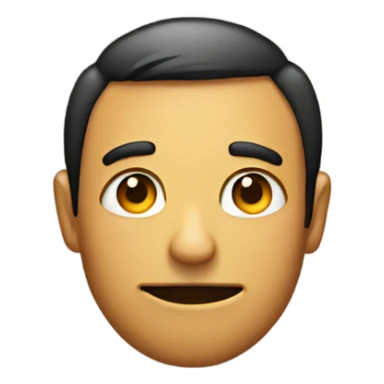 smirk face with side eye sticker