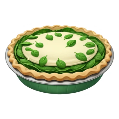 spinach pie sticker