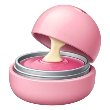 Rose vanilla lipbalm sticker