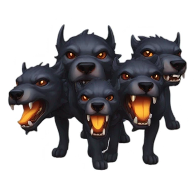 Cerberus ULTRAKILL with 3 head sticker