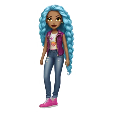 Bratz doll sticker