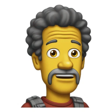 Abraham simpson sticker