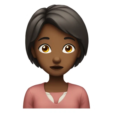 Girl Pleading eyes sticker