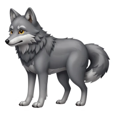 Wolf sticker