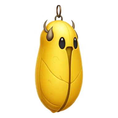  yellow chrysalis sticker