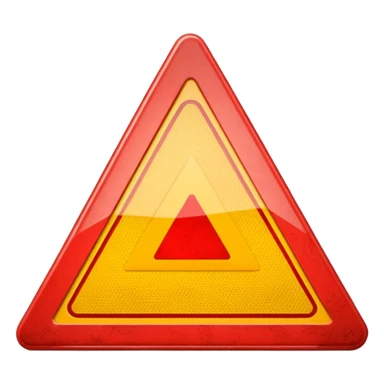 Warning Triangle sticker