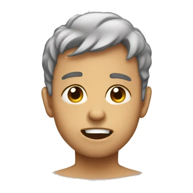 Mildly uncomfortable emoji sticker