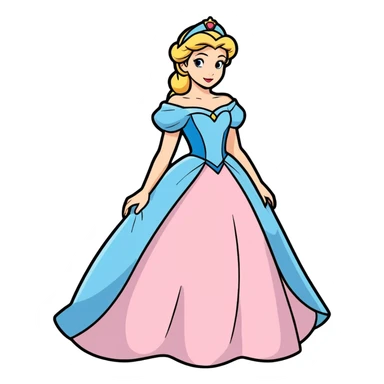 Disny princess  sticker