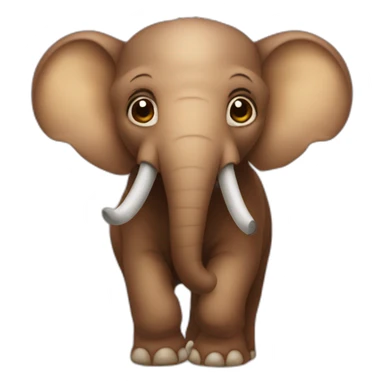 baby-whooly-mammoth sticker