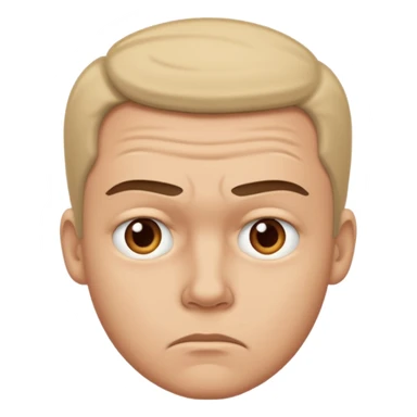 Guy with doubts sticker