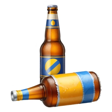 Beer and tape sticker