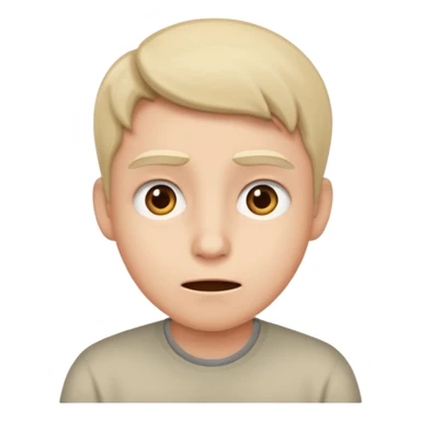 Anxious
 Irritated
 Confused
 Unsure
 Hopeful
Neutral (slightly cautious)
 (Excited → Confused) sticker