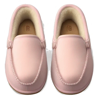 light pink UGG Tasman slippers sticker
