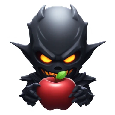 shadow Fiend with apple sticker
