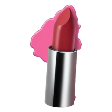 lipstick smudged on mirror sticker