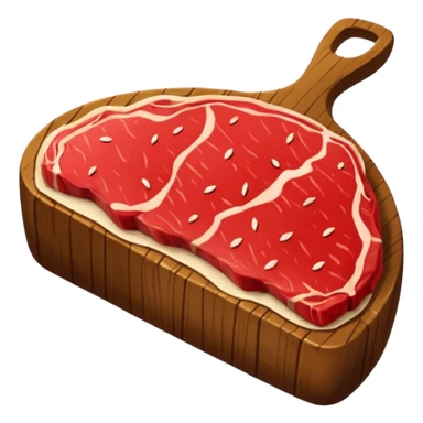 de a viande un steak sticker