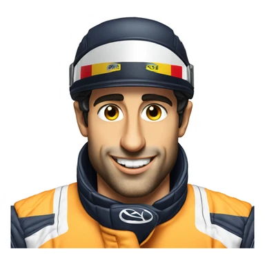 Daniel ricciardo formula 1 driver  sticker