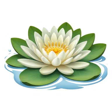 water liy sticker