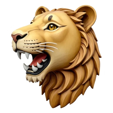 Figure de proue lionne sticker