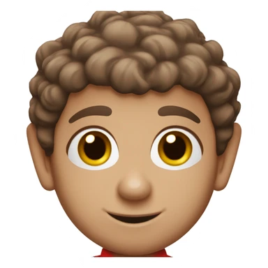 Elf on the shelf with brown hair sticker